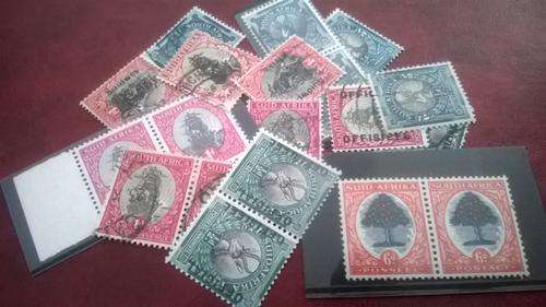 Mixed Lot of South African Stamps  +/- 20 Stamps / Mint & Used - High Value
